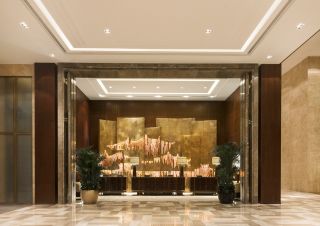 广州高档酒店大厅装修设计图片赏析