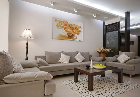 香榭国际140平米四居室中式风格装修案例