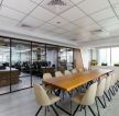 广州现代公司办公室会议室装修设计图片 