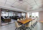 广州现代公司办公室会议室装修设计图片 