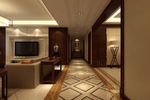 【上海实创装饰】客厅走廊的装修技巧