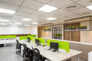 广州500平现代风格办公室装修设计图片