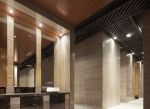 广州高端会所洗手间装修设计图片