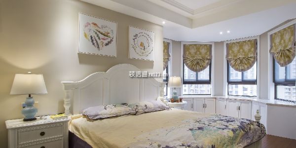 阳光城翡丽湾现代风格136平米三居室装修案例