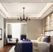 厦门150平新中式风格卧室装修装潢图片