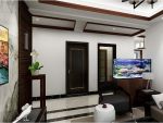 渭滨苑99平米二居室装修简中式风格家装案例