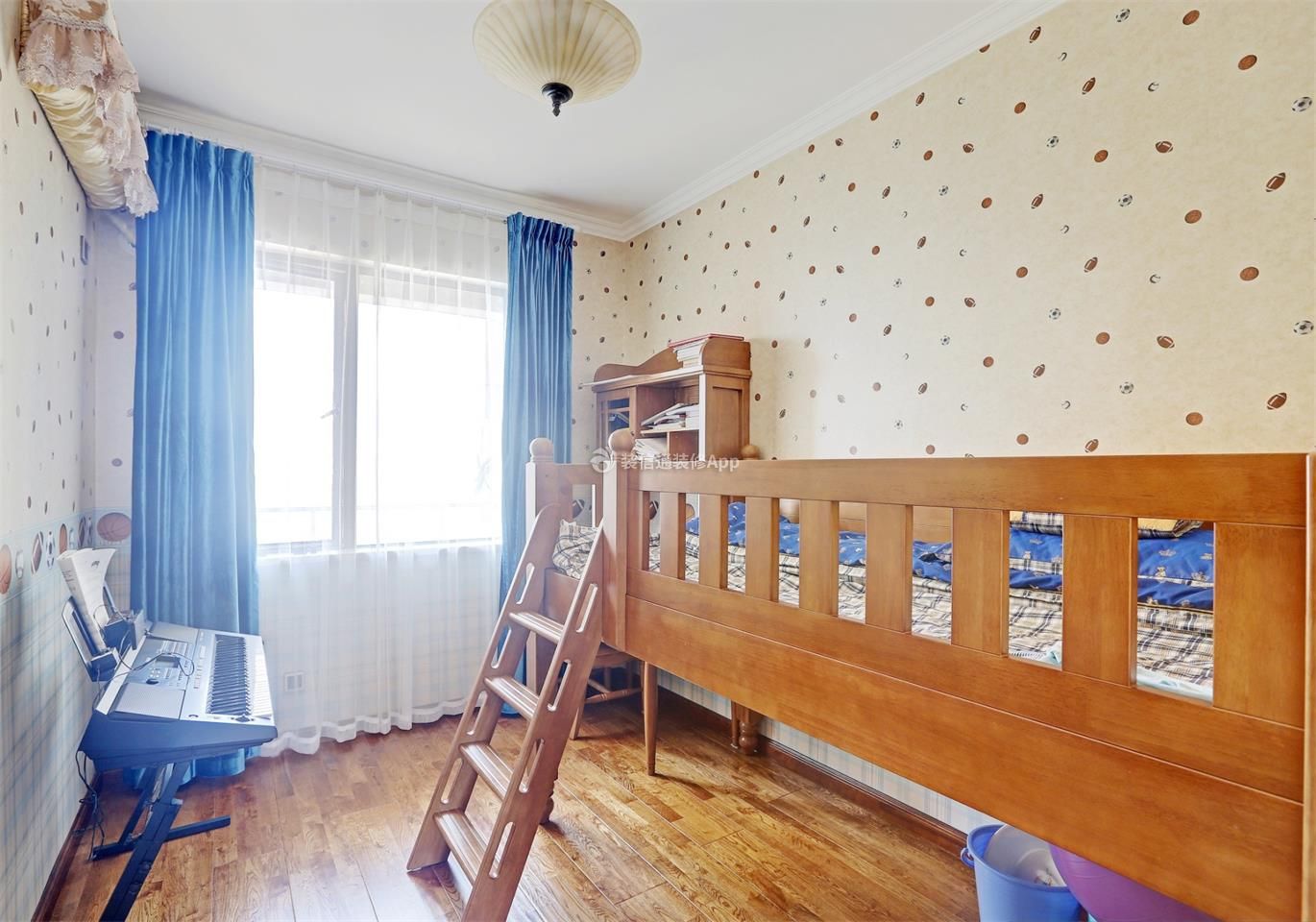 南宁小户型美式儿童房室内装修设计效果图