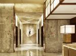 南宁酒店大厅走廊装修设计效果图2023