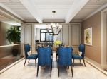 世茂海峡城新中式风格200平米四居室装修案例