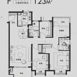 信达华宇锦绣龙川户型图