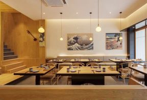 日式料理装修设计 日式料理店装饰 日式料理装修效果图