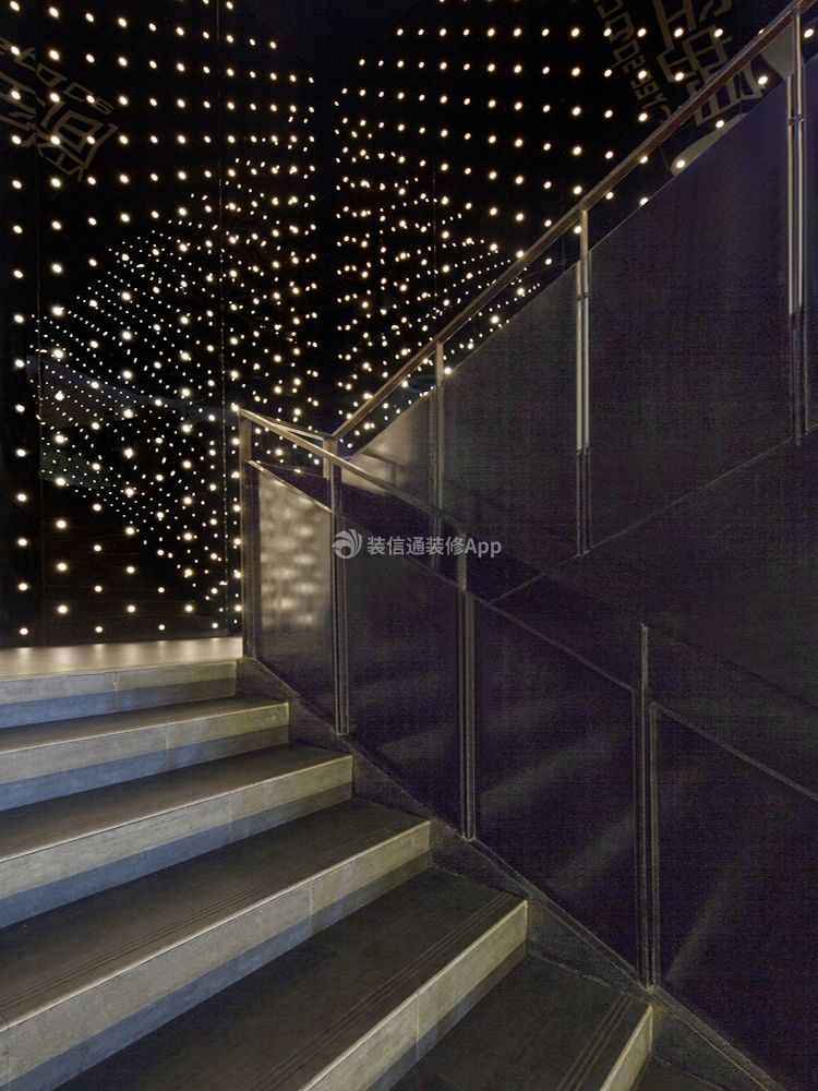 2023广州ktv楼梯间背景墙装饰设图片