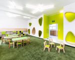 南宁幼儿园教室地毯装修设计实景图2023