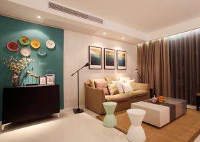现代风格客厅装修图 现代风格客厅装修效果 现代客厅沙发背景墙 