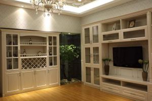 【武汉一家一装饰】客厅酒柜如何设计，给你一个大气的酒柜！
