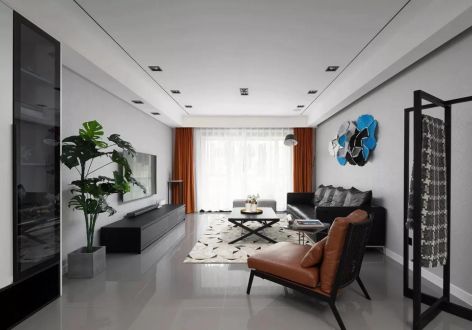 樊庄家园150平米美式风格三居装修案例