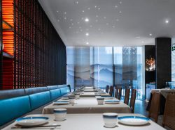 南宁中餐厅大堂装修设计效果图片