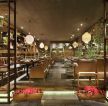 2023南宁主题餐厅室内隔断架装修设计