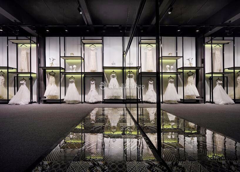 上海工业风格婚纱店装修设计图片欣赏