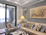 海伦国际107平摩登美式风格装修案例-西安欧派整装大家居|优享宜家装饰