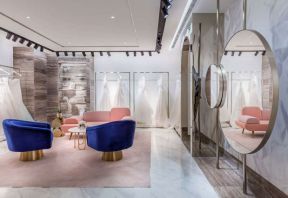 上海小型婚纱店室内装潢设计图片2023