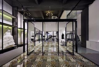 上海高档婚纱店地面装修设计图欣赏