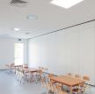广州国际幼儿园教室桌椅装修设计图