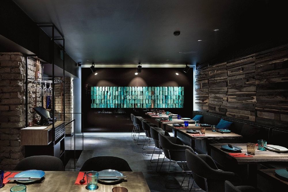 秦皇岛主题餐厅工业风格300平米设计方案 主题餐厅的设计_装信通网