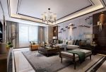 雅居乐湖居笔记新中式风格120平米二居室装修案例