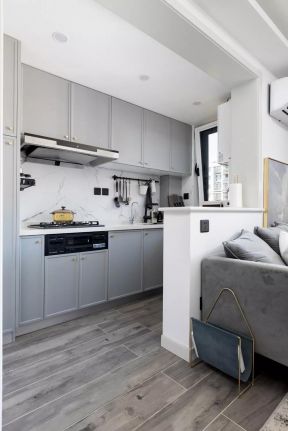 无锡欧式风格新房厨房室内装修效果图