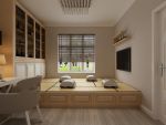 新洲·光SOHO132平米轻奢风格三居室装修效果图