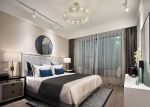 2022北京现代中式样板间卧室装修图