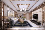 江湾城85平米新中式风格二居室装修案例