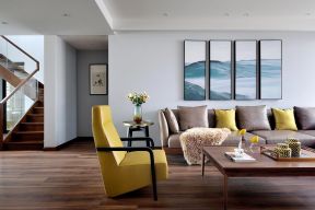 客厅沙发墙设计效果图 客厅木地板图片