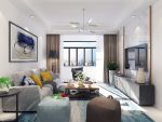 中新国际城108平三居室现代简约风格装修案例