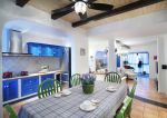 青岛地中海风格家庭餐厅装修实图