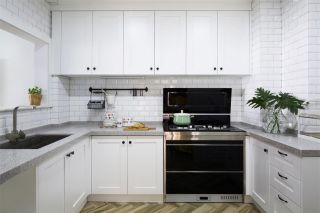 2023武汉欧式小户型家庭厨房装修效果图