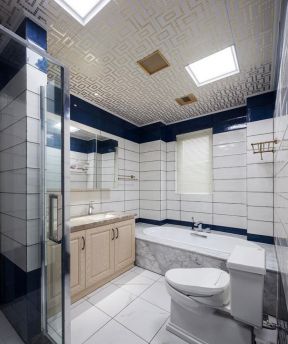 别墅卫生间装修效果图 别墅卫生间图片