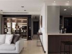 卧龙墨水湖边120平三居室现代简约风格装修案例