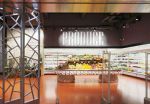 上海水果超市装修设计效果图片