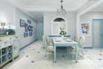 紫荆园地中海风格90平米三居室装修案例