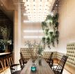 上海特色咖啡厅吊顶装修设计图片