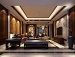 惠阳半岛一号138平米中式风格四居室装修案例