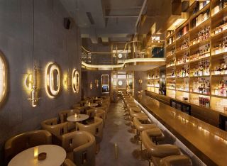 上海500平酒吧装潢装修效果图片