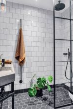 北欧风格卫生间淋浴房隔断设计图