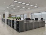 九牧办公室现代风格1000平米装修案例