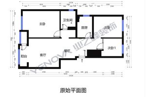 新中式三居室案例