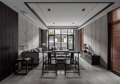 华侨城天鹅堡130平方米现代三居室装修案例