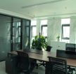 武汉现代风格办公室办公桌装修设计
