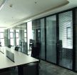 武汉380平现代办公室办公桌设计图片